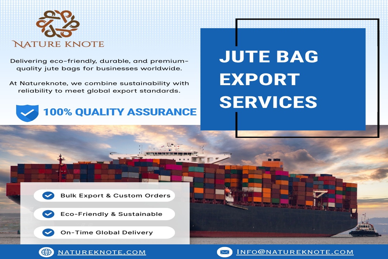 🌍 Jute Bag Export Services: Eco-Friendly Solutions for Global Markets 🌿